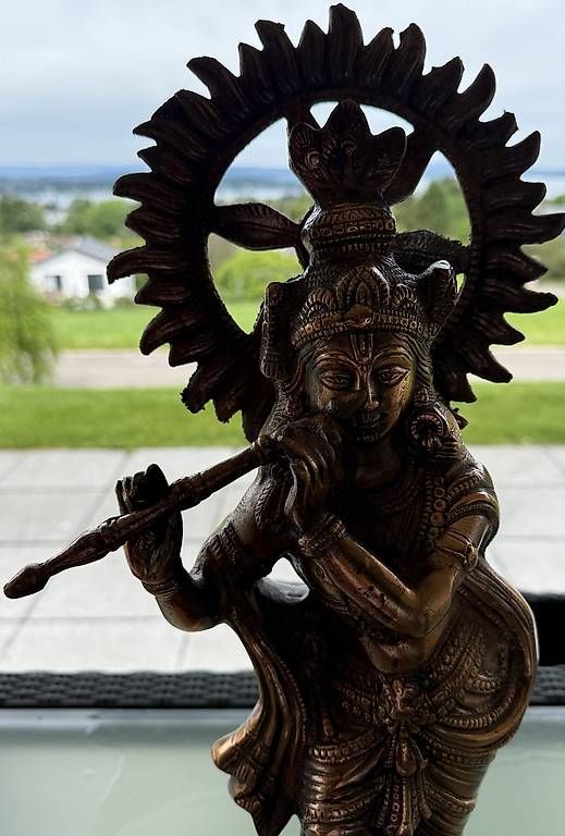 Skulpturen & Statuen: Asiatische/Indische Kupfer Gottheit – Gebraucht aus kreuzlingen von hel_v9zj 1
