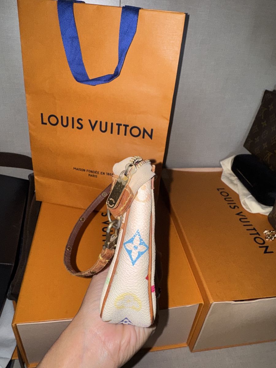 Louis Vuitton Borse da donna: Louis Vuitton Pochette multicolor 2004 – Usato da Widnau venduto da Pukpan_99 8
