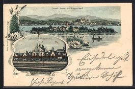 Rapperswil, Gleispartie am Bahnhof, Orts