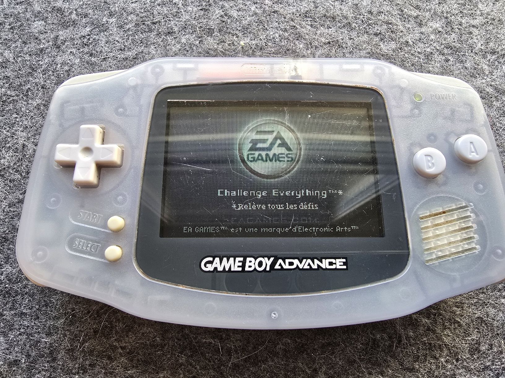 Nintendo Console: Gameboy Advance transparente fonctionnelle – Usato da Chézard-St-Martin venduto da arkanges25 5