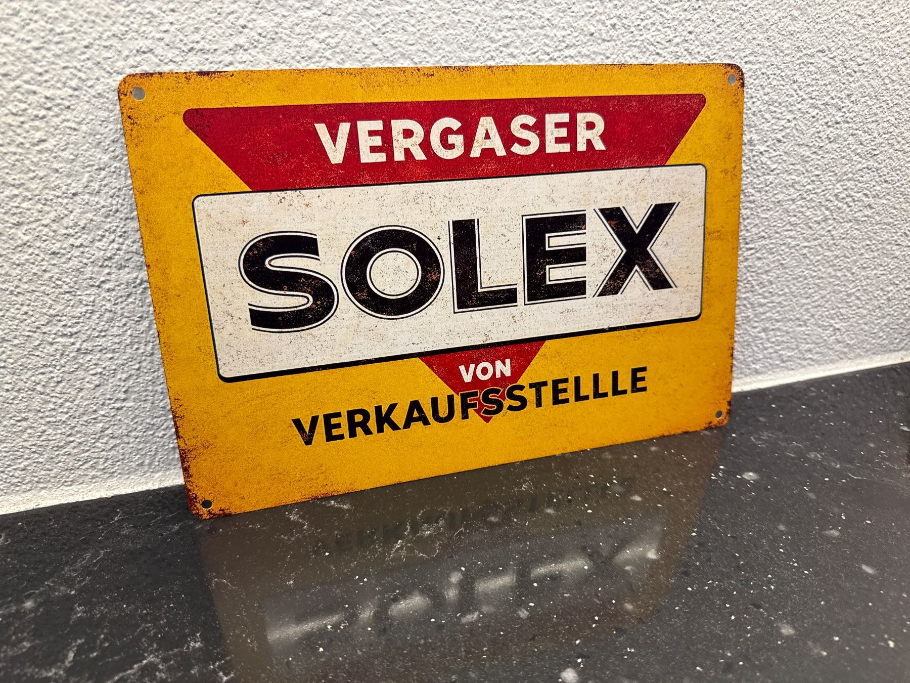 Schilder: Velo SOLEX Design Vintage Tafel NEU ! SCHILD! GAME OVER! – Neu und originalverpackt aus Seon von Aaargauer01 1