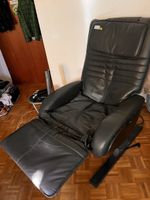 Massagestuhl Leder schwarz guter Zustand