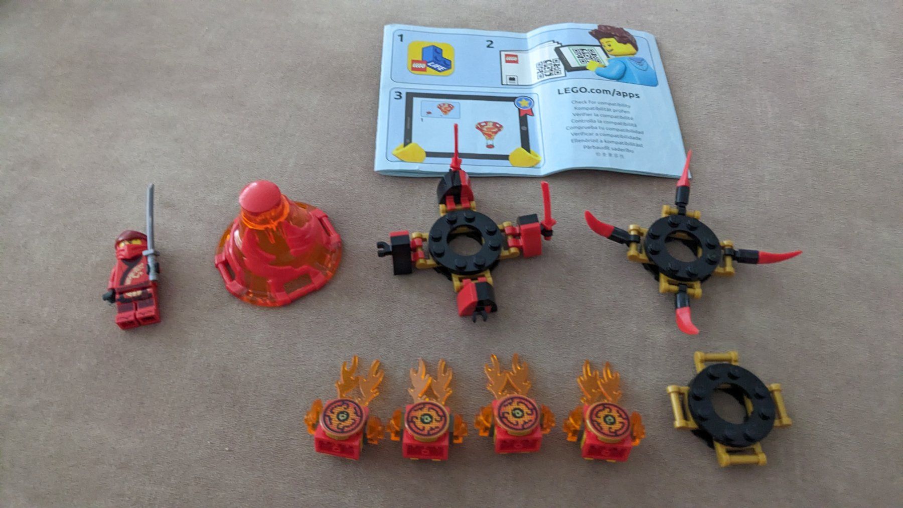 Lego Kit di costruzioni: Lego 70659 -Spinjitzu Kreisel Kai – Usato da Zürich venduto da pisamun
