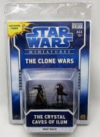 STAR WARS MINIATURES CLONE WARS CRYSTAL CAVES ILUM MAP PACK