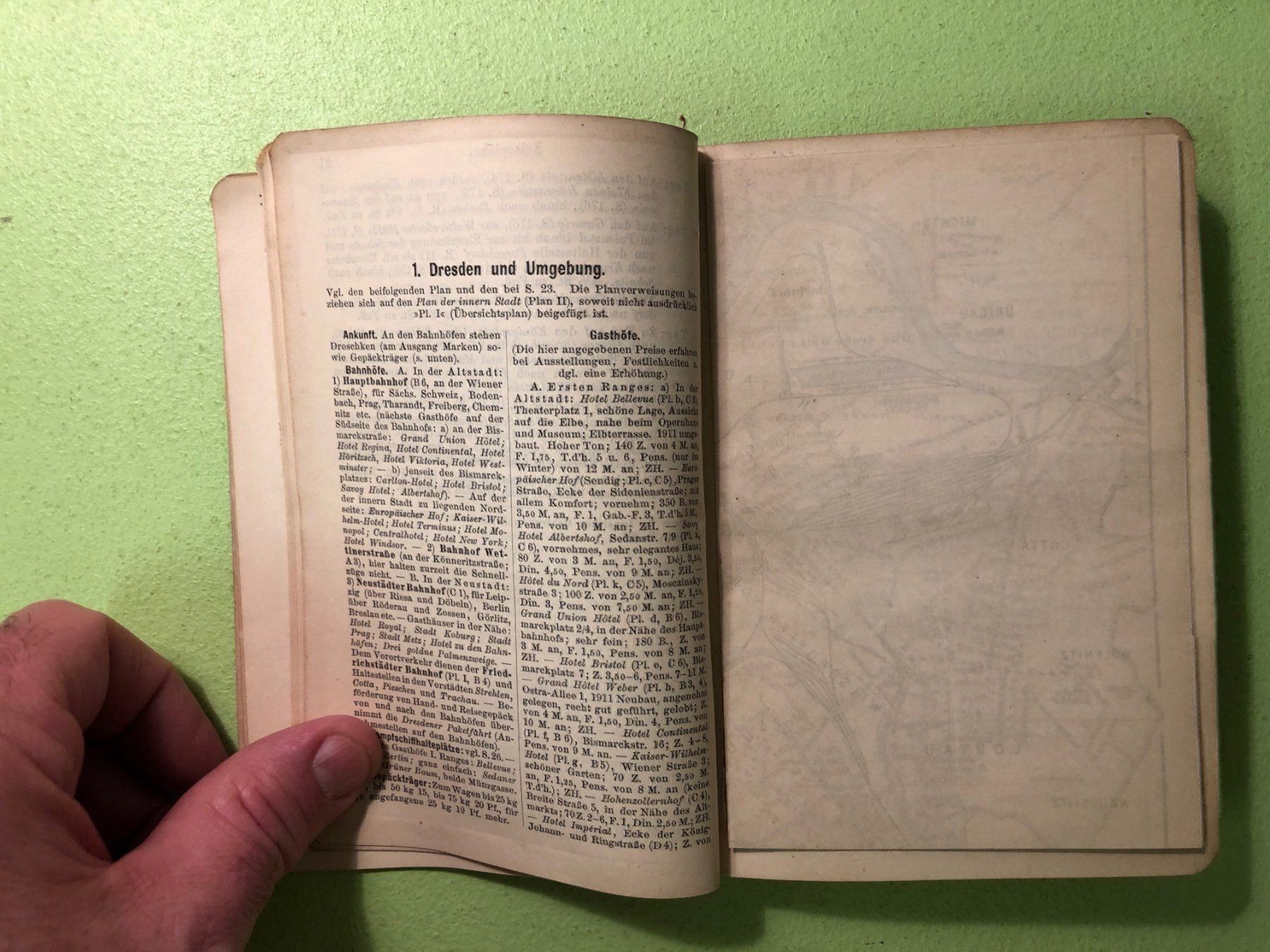 Bücher: Dresden und die Sächsische Schweiz 1911 – Gebraucht aus Zürich von allp 4