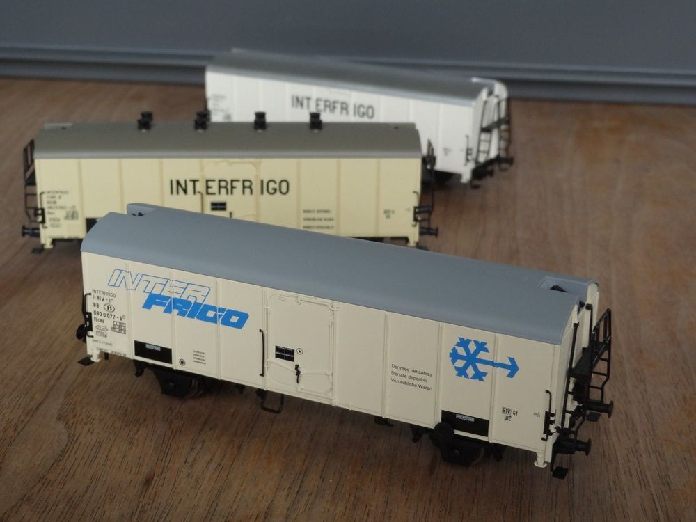 Wagon Frigorifique FS Italia Brawa HO 1/87 – Réf 2030 – Neuf