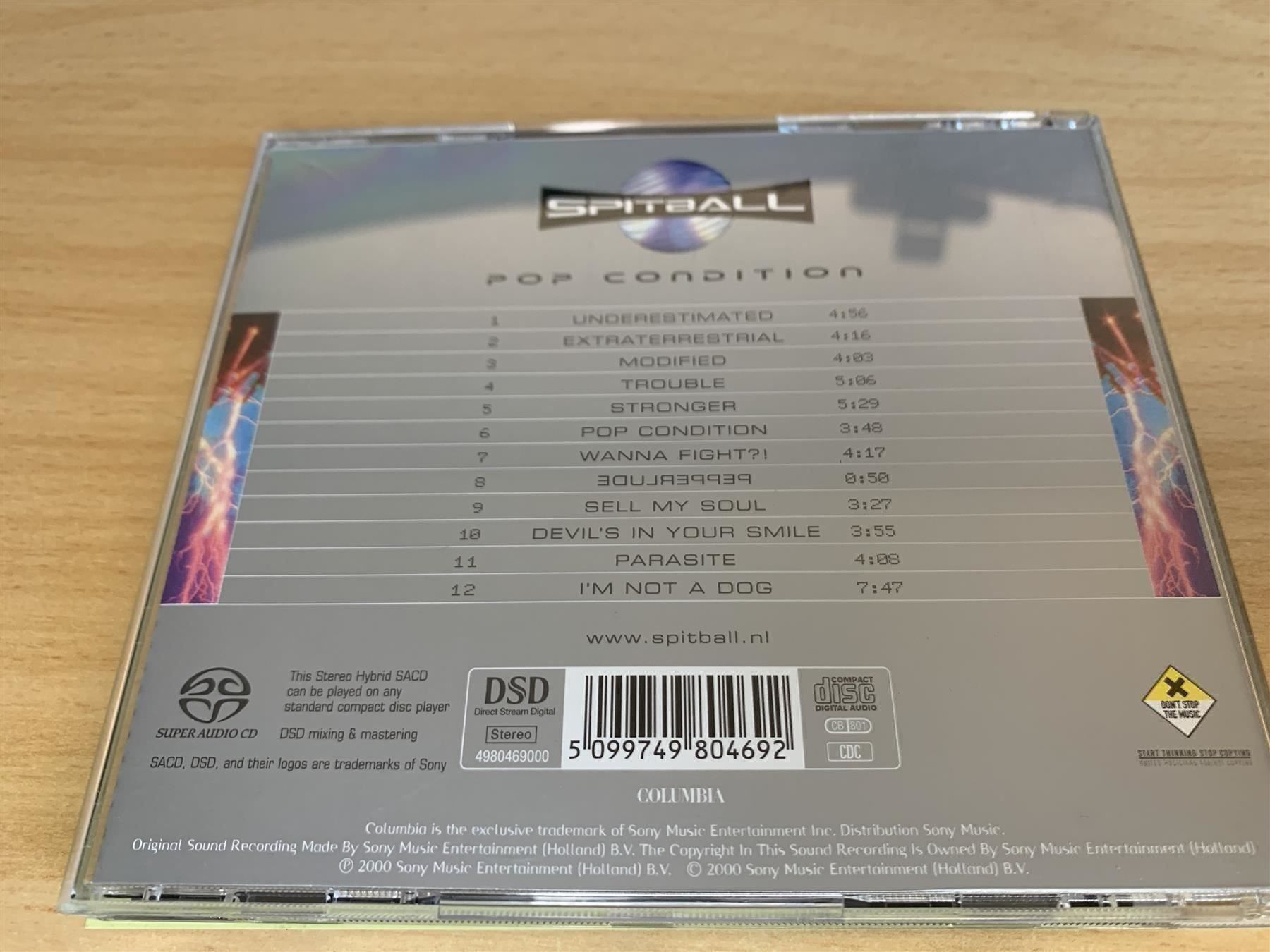 CD: Spitball – Pop Condition – Usato da Rikon im Tösstal venduto da Alpenmutz 1