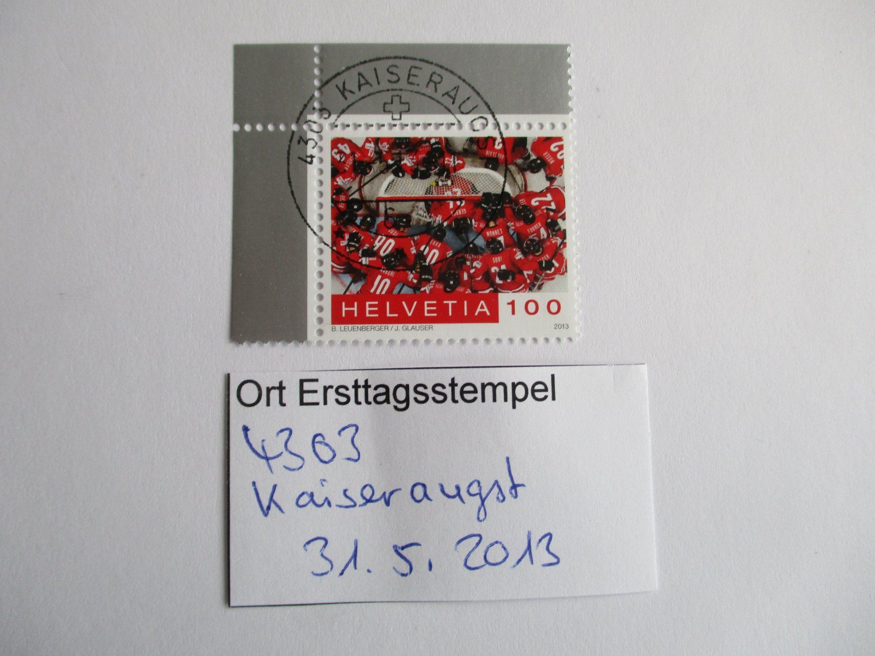Alle Briefmarken: Voll Ort Ersttagsstempel 4303 Kaiseraugst – Gebraucht aus Langnau b. Reiden von Aktuell88