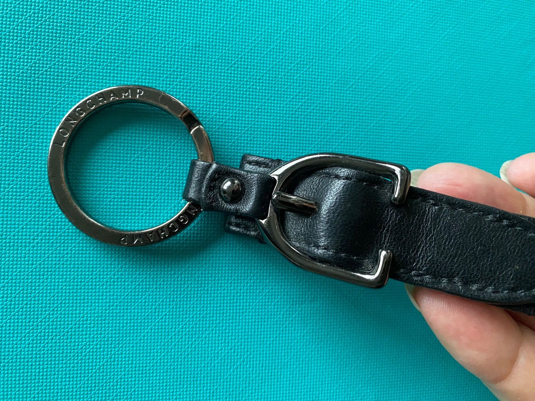 Longchamp Portachiavi: LONGCHAMP Schlüsselanhänger Key Ring – Usato da Besazio venduto da lionheart63 1
