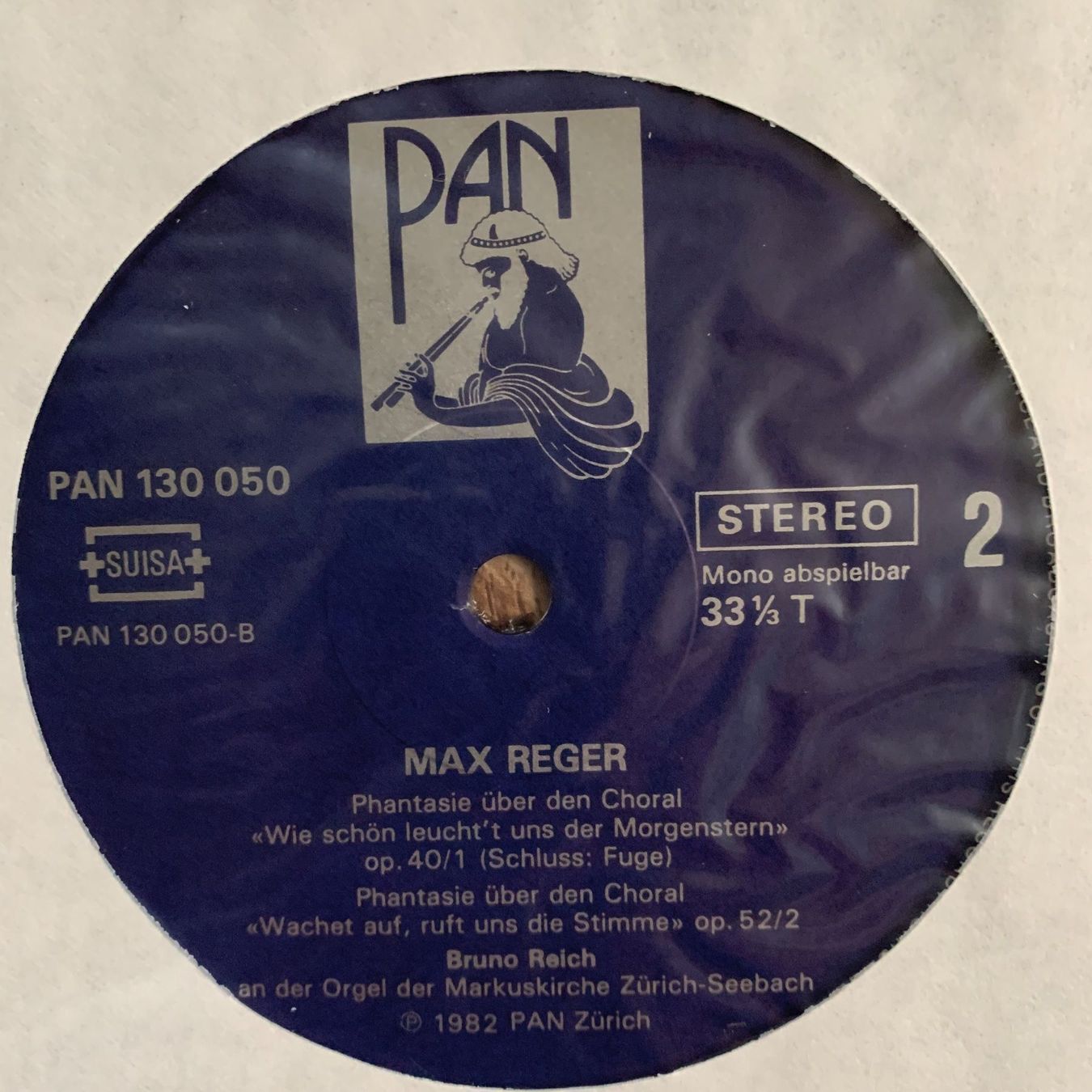 Dischi in vinile: Bruno Reich: Max Reger – Usato da Stans venduto da Abukadnezar 2