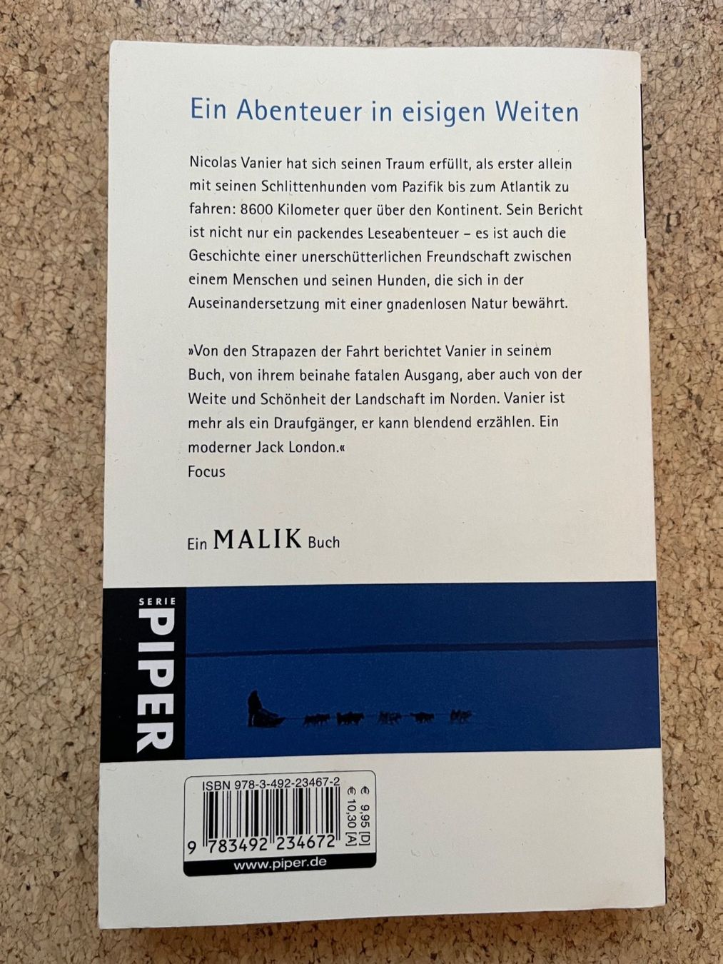 Libri: Taschenbuch "Die weisse Odyssee", Nicolas Vanier – Usato da Grosswangen venduto da Vita500 1