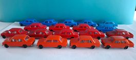 18 Fiat 124 Berlina Modellautos Rivarossi Made in Italy
