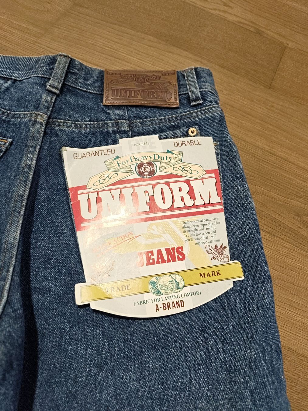 Jeans: Uniform Jeans W29 neu Vintage  – Neu und originalverpackt aus Seon von chf_g29b 4