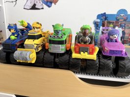 Paw Patrol Monster Trucks 5er Set Kinder Spielzeug
