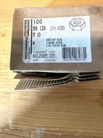 Muttern BN 124 DIN 439B M10 verzinkt blau 100 Stk