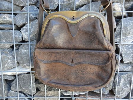 Bähnler-Kondukteur-Tasche 2.Tickets 1953
