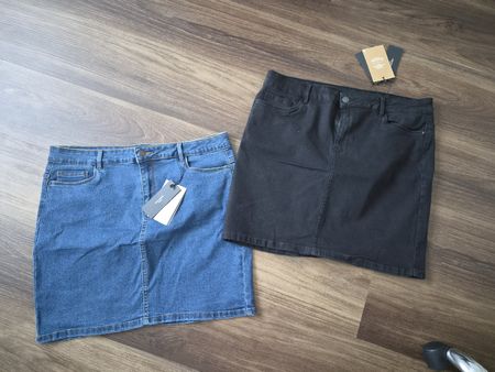 2x Jeansjupe Grösse XL vero moda NEU