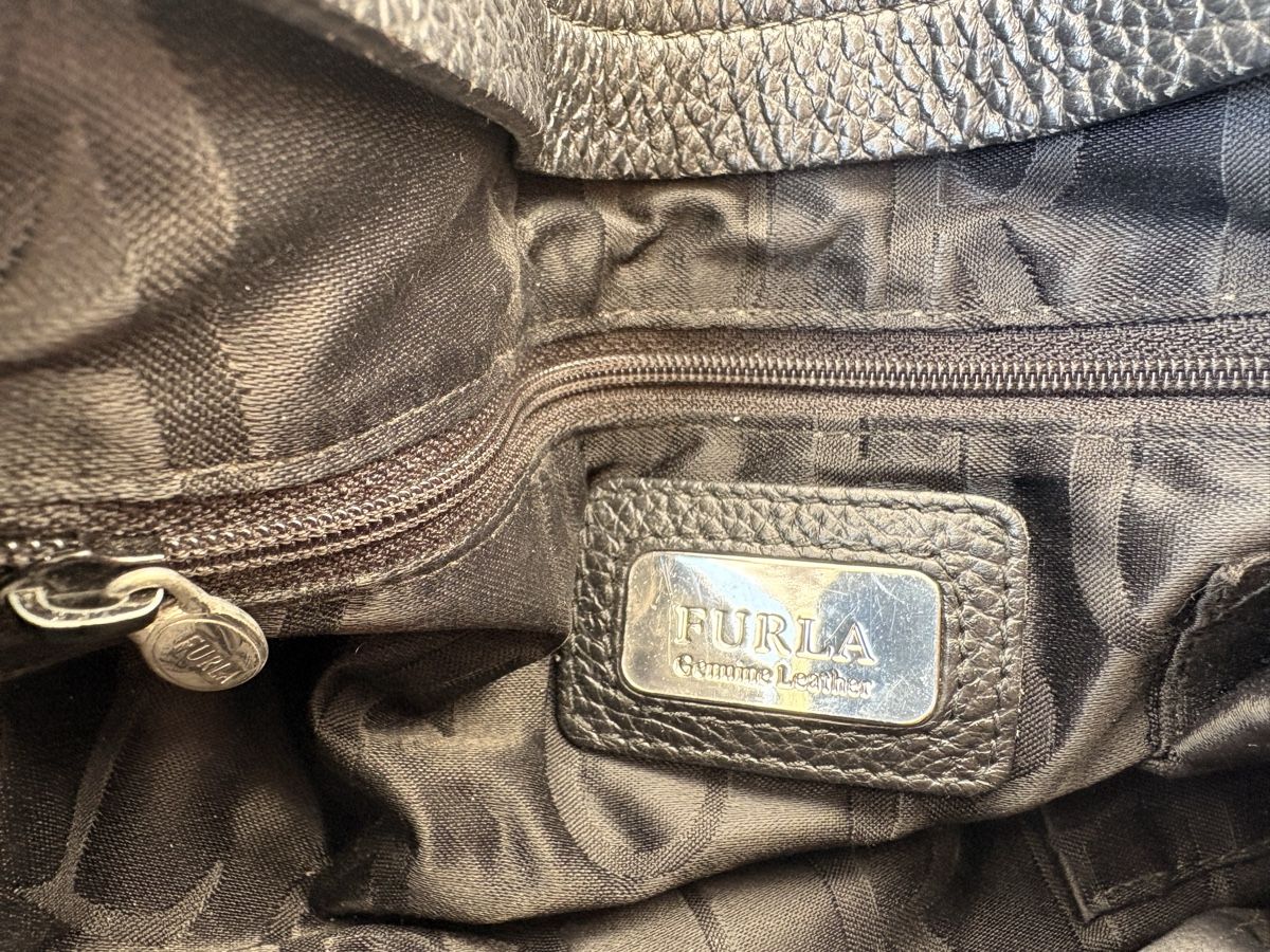Furla Taschen für Damen: Furla Tasche schwarz echt Leder – Gebraucht aus Meisterschwanden von Krimskrams_1008 1