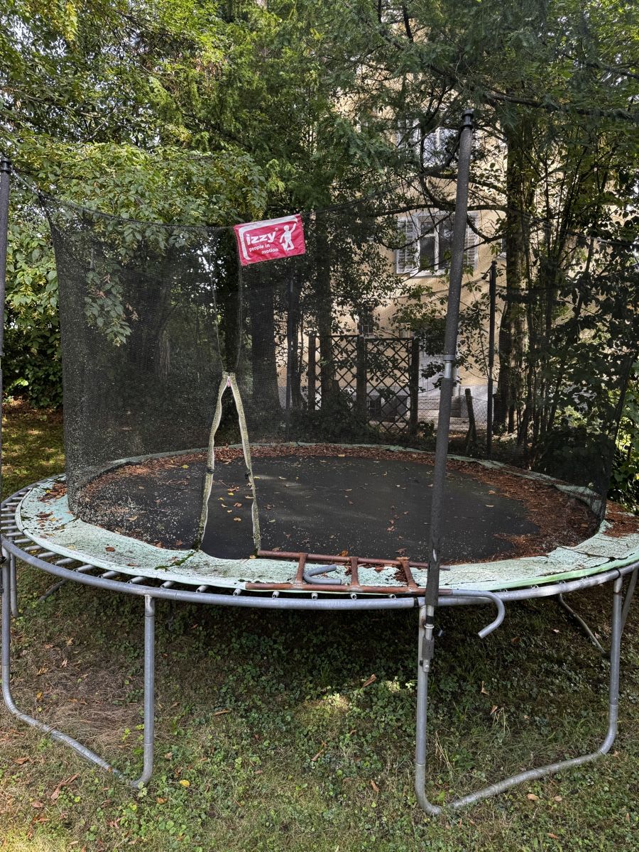 Trampoline: Rund Trampolin ca. 400cm – Gebraucht aus Zürich von Leined 1