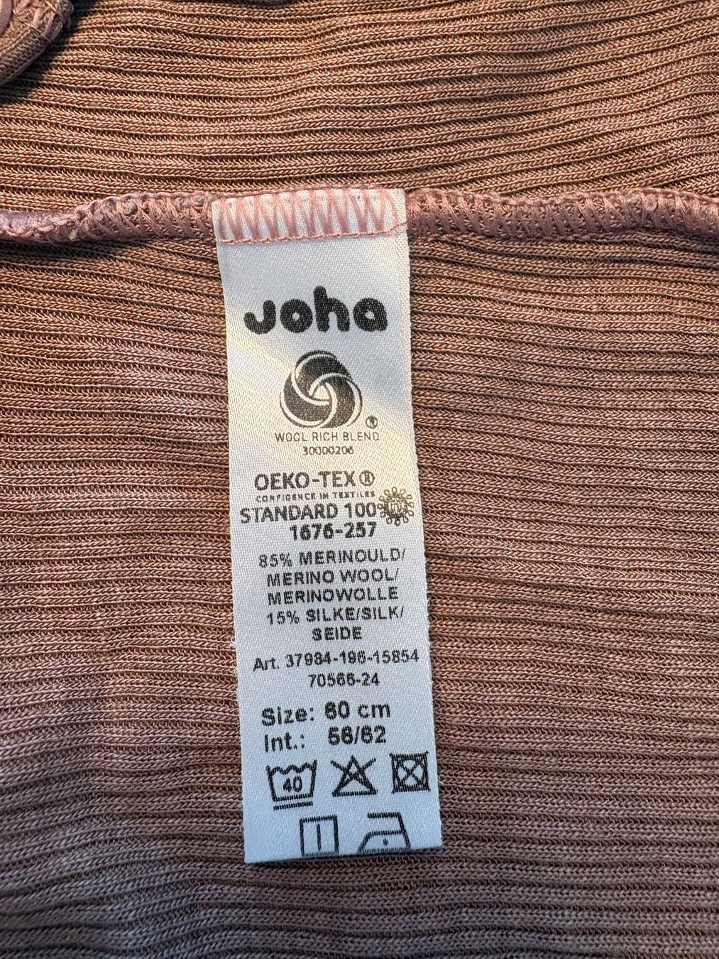Joha Pagliaccetti: JOHA Overall mit Klappfuß aus Wolle/Seide – Usato da Zürich venduto da Nook_5 2