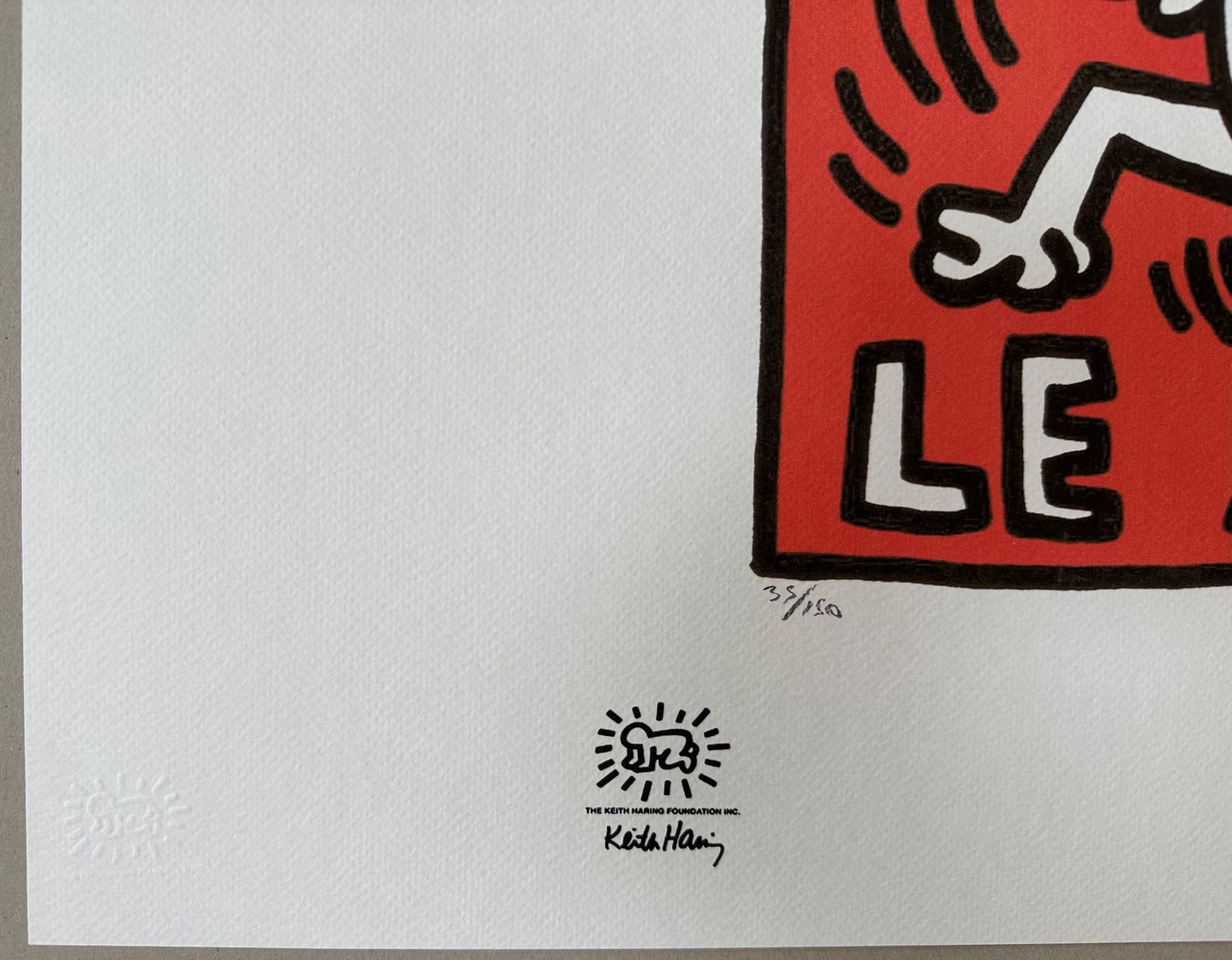 Dipinti: Keith Haring: Le Mans, POP Art 35/150 – Nuovo (secondo la descrizione) da Meilen venduto da Smgdesign 1