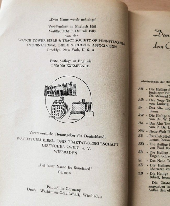 Libri: Dein Name werde geheiligt (Buch, 1963) – Usato da Wilen b. Wollerau venduto da morethanmusic 2
