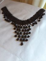 Antikes Art Déco Perlenbesetztes Halsband ca 1920