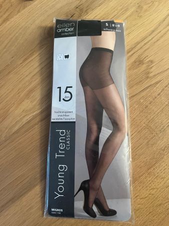 NEU! Strumpfhosen 15 Den Farbe schwarz Gr. S