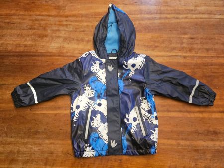 Regenjacke gefüttert Grösse 98/104