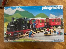 LGB Playmobil Dampfbahn komplett mit Trafo und Schienenkreis