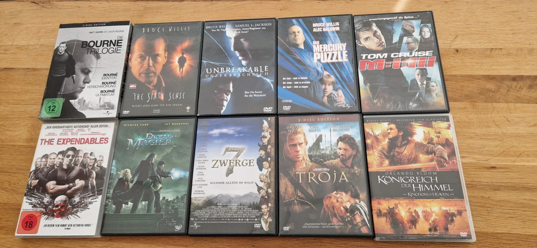 Tous les DVDs: 16 DVD – D'occasion à Obermumpf par Peypy 1