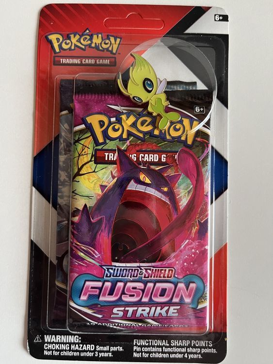 Pokémon Celebi Pin 2-Pack Blister (Fusion Strike / CR) (Neu und ...