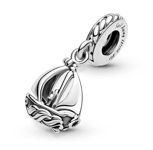 Pandora Ciondoli: Original Pandora Charm Bead Anhänger Segelbot – Nuovo e nell'imballaggio originale da Rüfenacht BE venduto da Milena_1 1