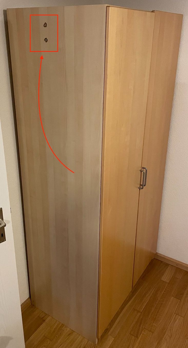 Ikea Armadi: IKEA Wardrobe 2 Doors, Birch Effect, incl. Interior Fittings – Usato da Basel venduto da JohnnyCrash 4