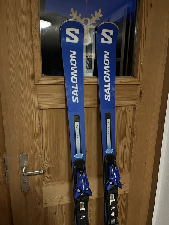 2019 salomon race skis FIS GS 166cm Ski + Salomon 12 Bindings Winter Adventure Winter which will allow them to develop their racing technique.Therocker is specifically designed to offerprecision and stability for great cornering Gs 12 Salomon Ski Race