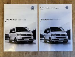 VW Multivan Edition 25 Prospekt & Preisliste, Top Zustand!