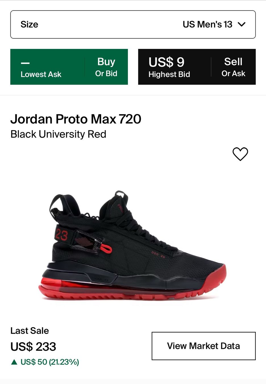 Jordan Scarpe da uomo: Jordan Proto Max 720 – Usato da Treycovagnes venduto da GeorgeTheGreat