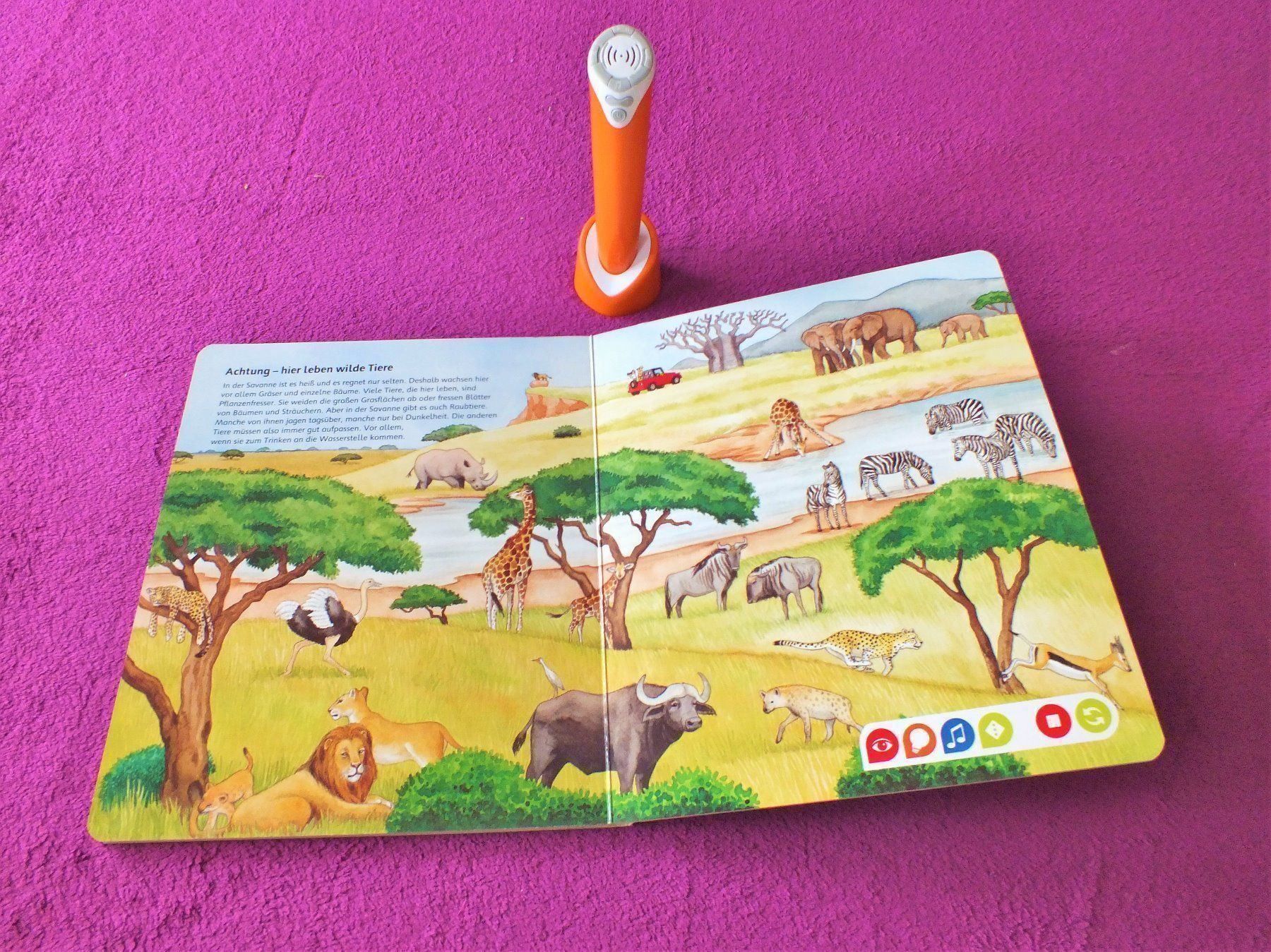 Ravensburger Giochi: tiptoi Starterset -Stift & Bilderlexikon – Usato da Müllheim Dorf venduto da Seeeule01 5