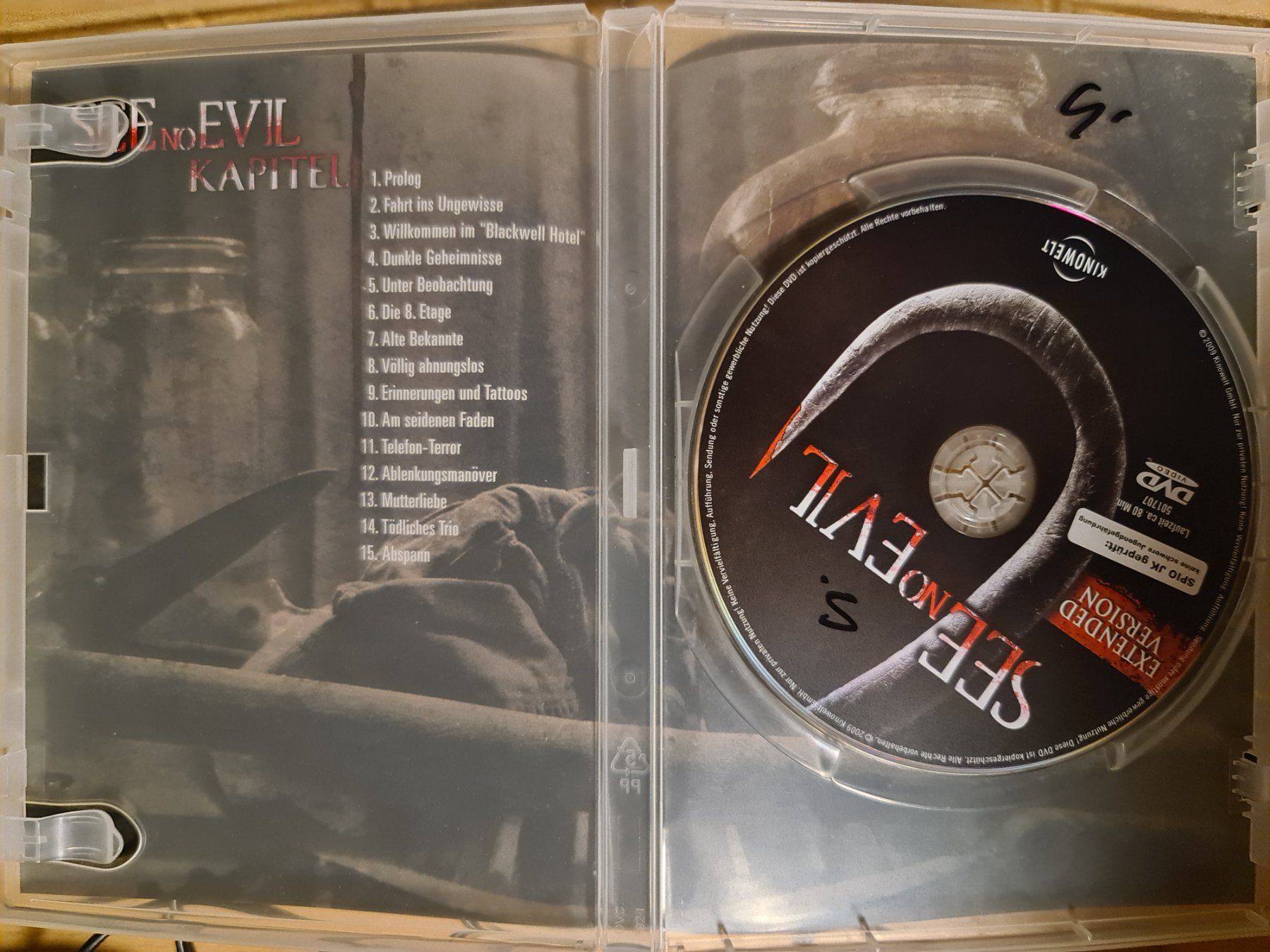 Tutti i DVDs: See No Evil - DVD - Horrorfilm – Usato da Dintikon venduto da Vexi 1