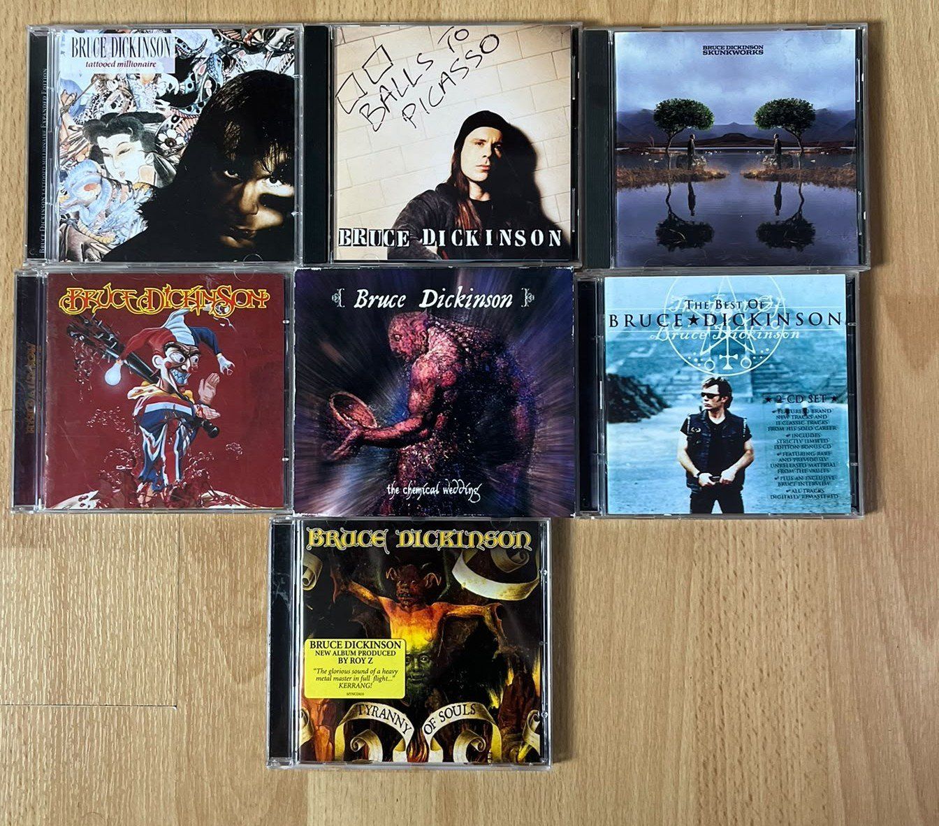 CD: BRUCE DICKINSON CDs – Usato da Sevelen venduto da Sparta01