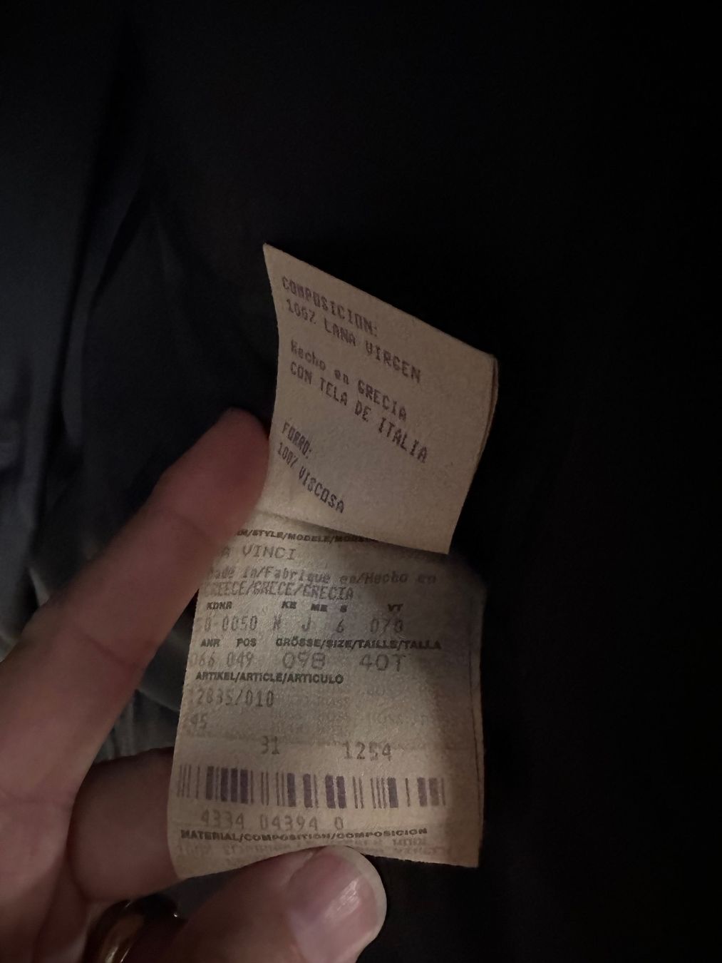 Hugo Boss Giacche: Sakko Boss - Gr 98 – Usato da Büren SO venduto da Nico59 3