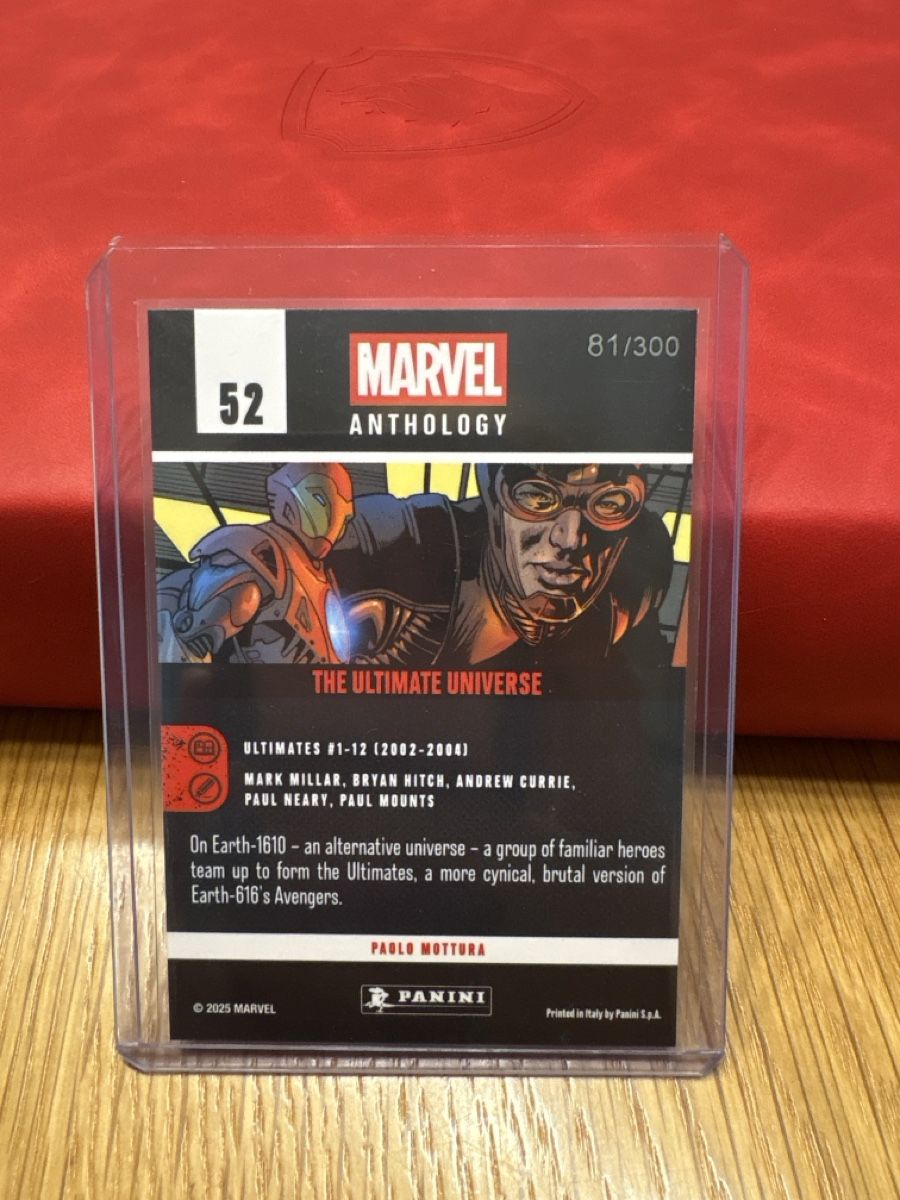 Panini Carte collezionabili: Marvel Anthology The Ultimate Universe  – Nuovo (secondo la descrizione) da Boningen venduto da Stef_1991 1