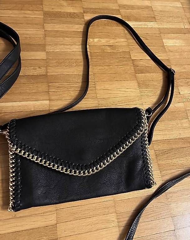 Sacs femmes: Borsetta/clutch nera/oro – Neuf avec emballage d'origine à Jona par sen_vd8v