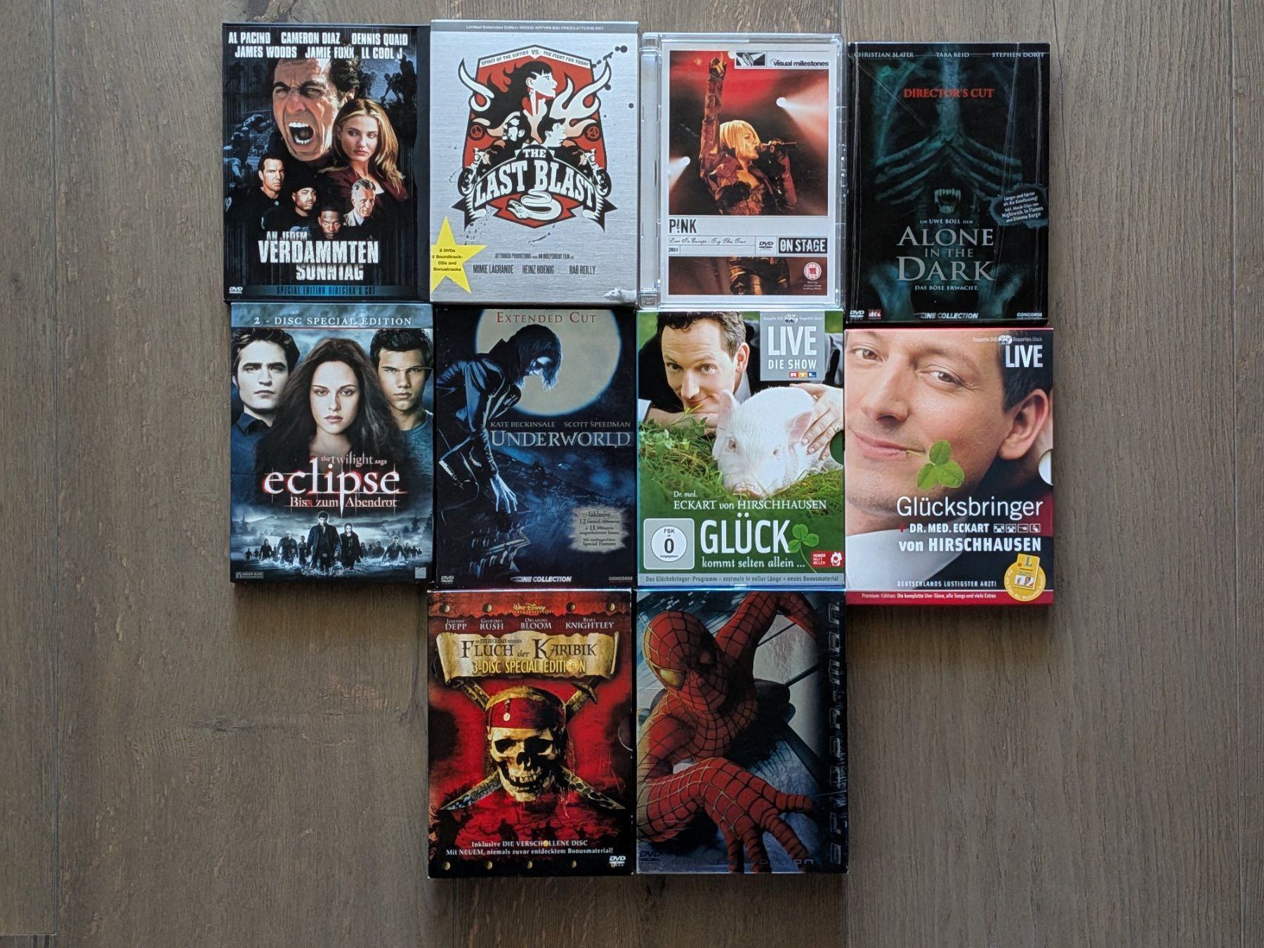 Alle DVDs: DVD Sammlung (70 DVDs) – Gebraucht aus Port von gecotom 1