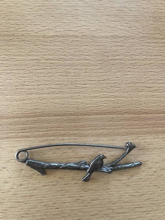 Spille & Fermagli: Brosche mit Vogel 9x2 cm – Usato da Triesenberg venduto da han_v9vp