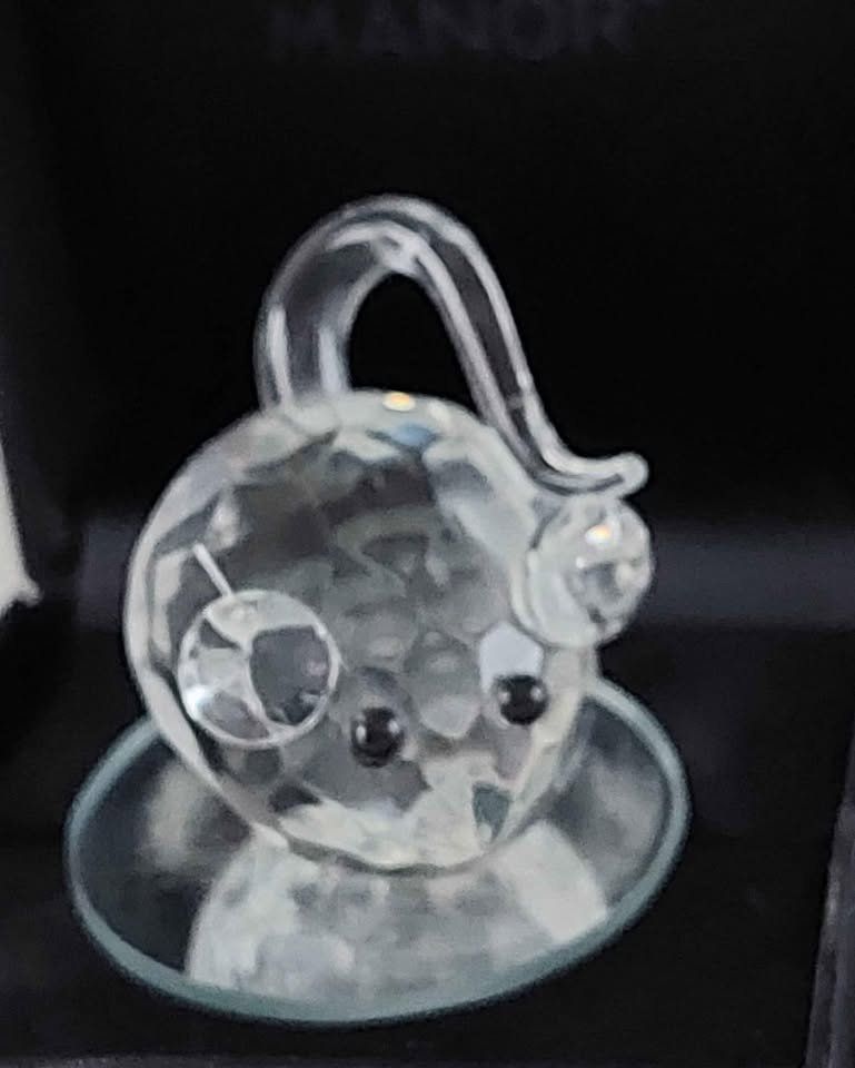 Figuren: Glasmaus, Dekofigur, Geschenkidee, neuwertig – Neu (gemäss Beschreibung) aus Aarburg von Glitzerzauber 1