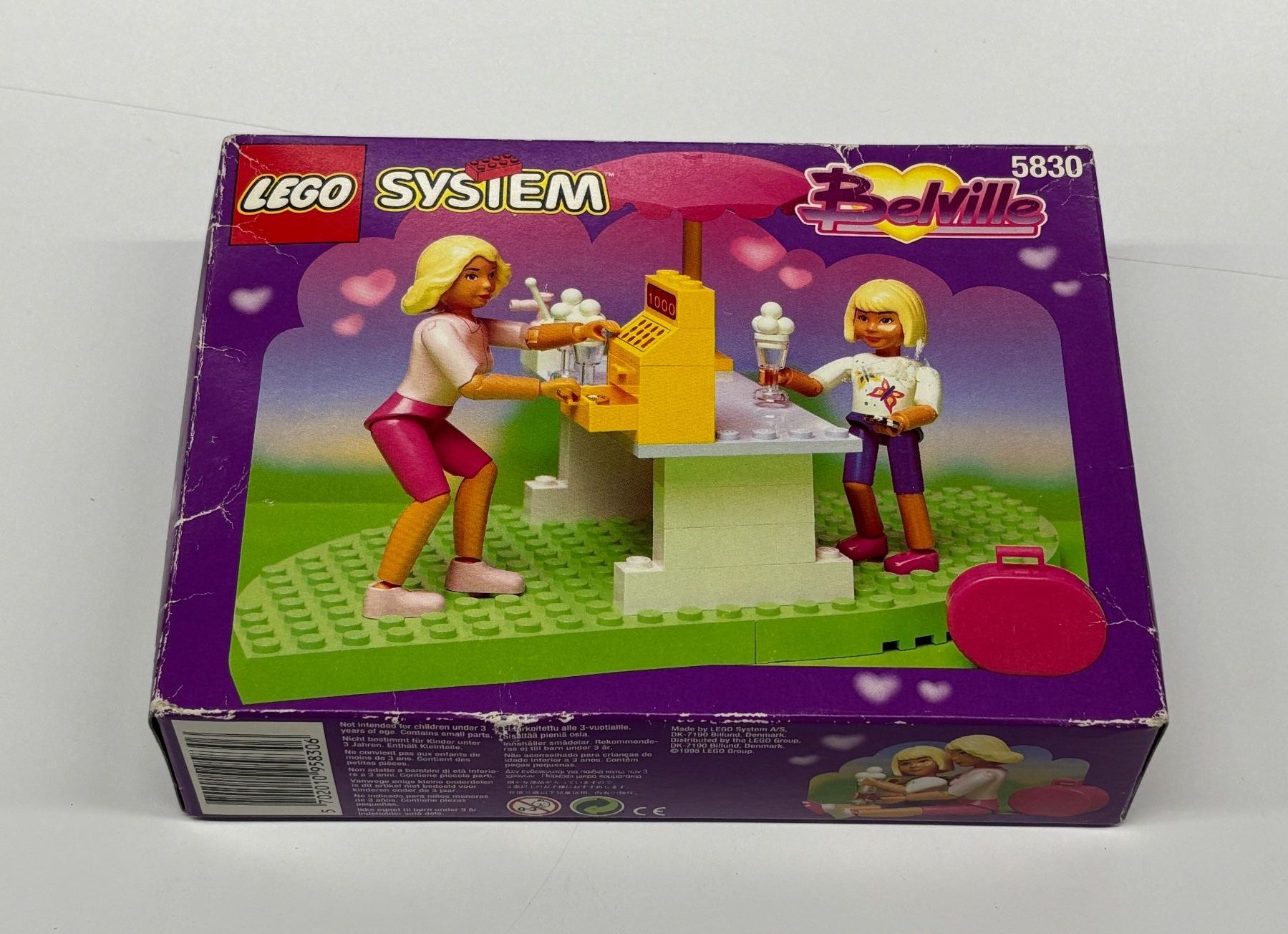 Lego Giocattoli: Lego Beleville 5830 Eisstand in ungeöffneter OVP – Nuovo e nell'imballaggio originale da Baar venduto da bricksandmore
