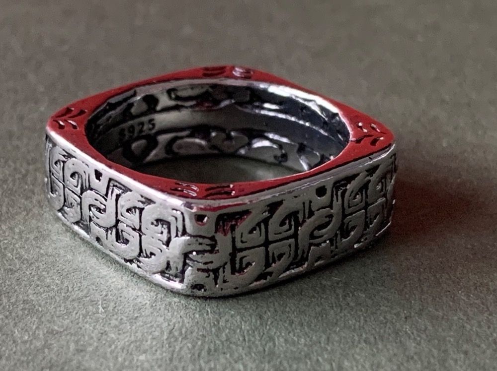 Anelli: Ring KELTIC abstrakt (58 oder 61) – Usato da Laufen venduto da Bellebellezza
