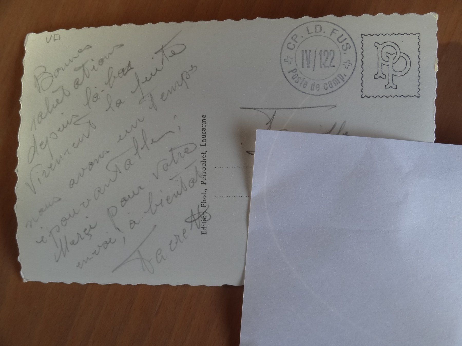 Cartoline postali: Marchissy et le Mont-Blanc - VD – Usato da St Léonard venduto da Riglin 1