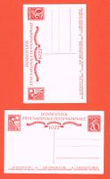 Bundesfeierkarten 45 I und 46 I 1927